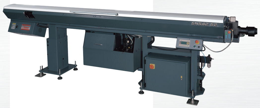 Swiss type CNC lathe bar feeder