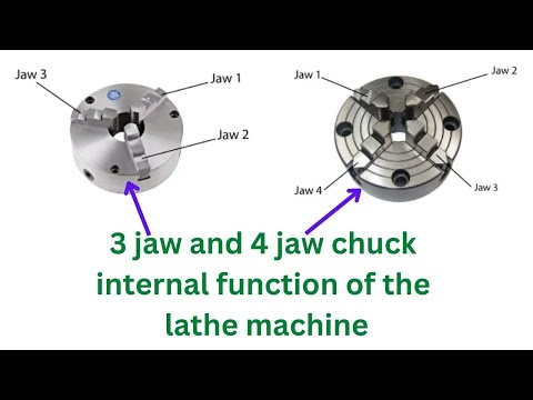 3 Jaw VS 4 Jaw chuck