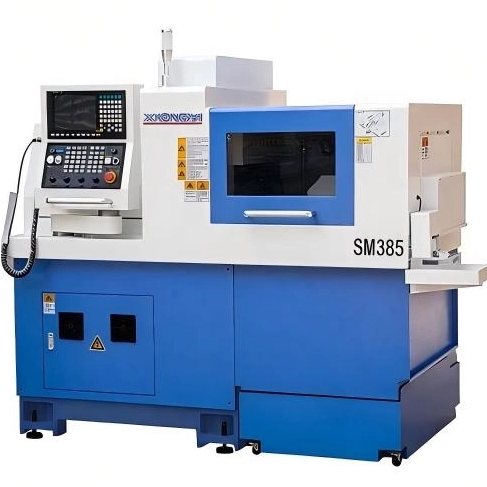 M&aacute;y tiện CNC loại Thụy Sĩ SM385-Xiongyi